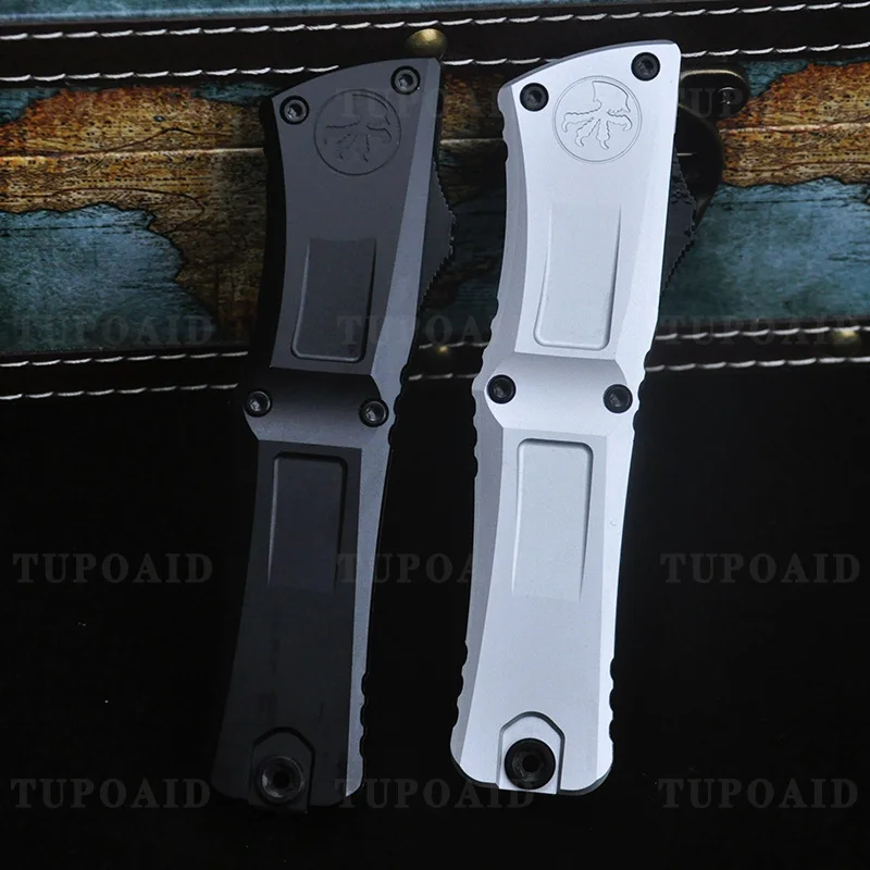 

Micro GEN III TECH TROODON 3 OTF Knife D2 Blade Camping Hiking PocketKnives CNC Aluminum Handle Utility EDC Tools Men's Gifts