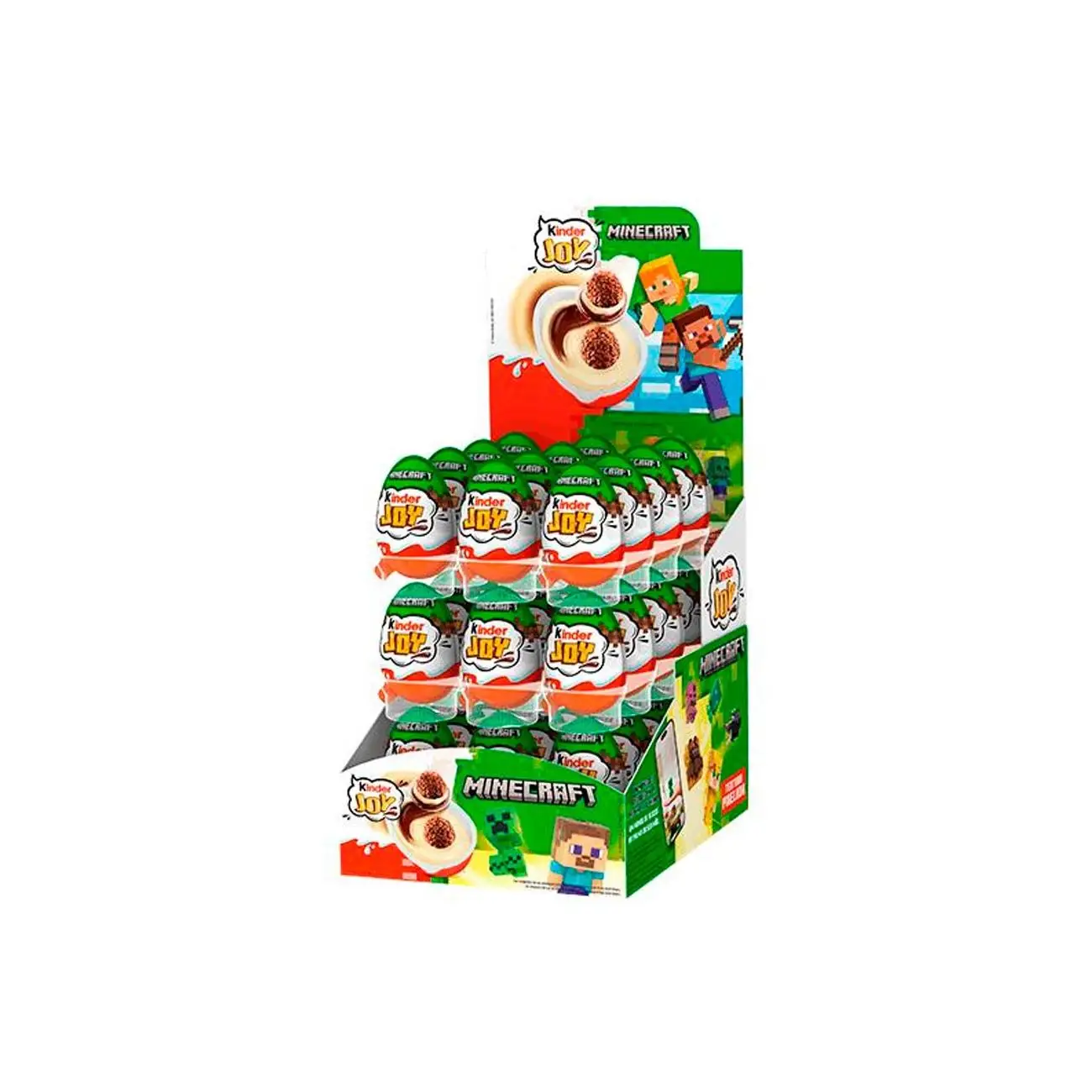 Kinder joy verano MINECRAFT NUEVA 2026- Kinder huevos Contienen un juguete en el interior sorpresa 12/24/36/72U PARA ELEGIR CALIDAD GARANTIZADA