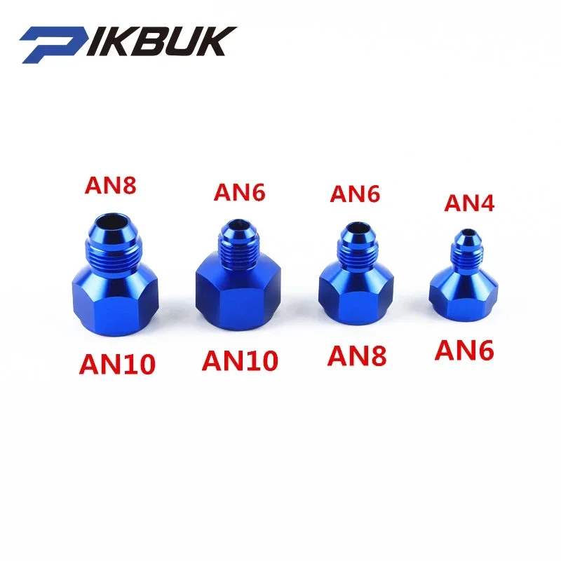 

Female Flare To Male Black Aluminum AN Reducer Fitting Adapter Black Blue