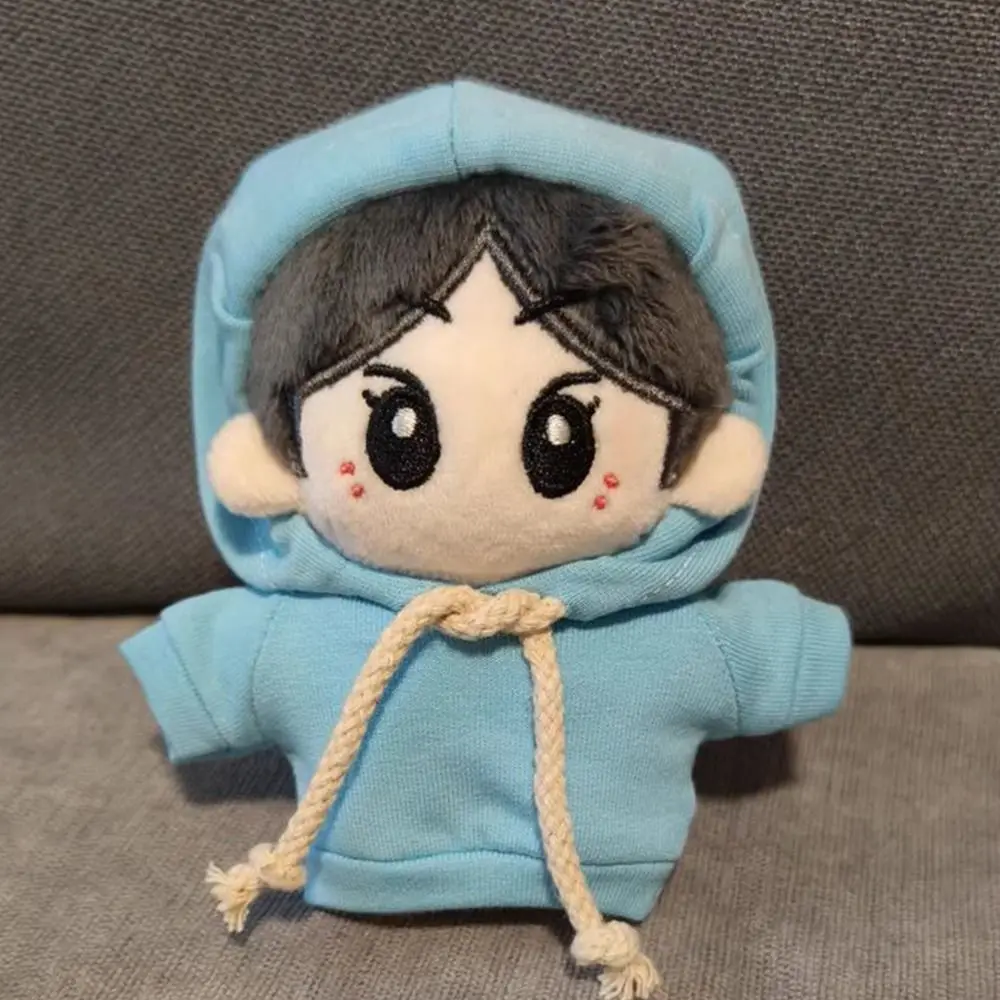 

Sweatshirt 10CM Doll Clothes Dress Up Doll Cloth Accessories Cotton Doll Clothes Cartoon Kawaii Solid Color Doll Hoodies