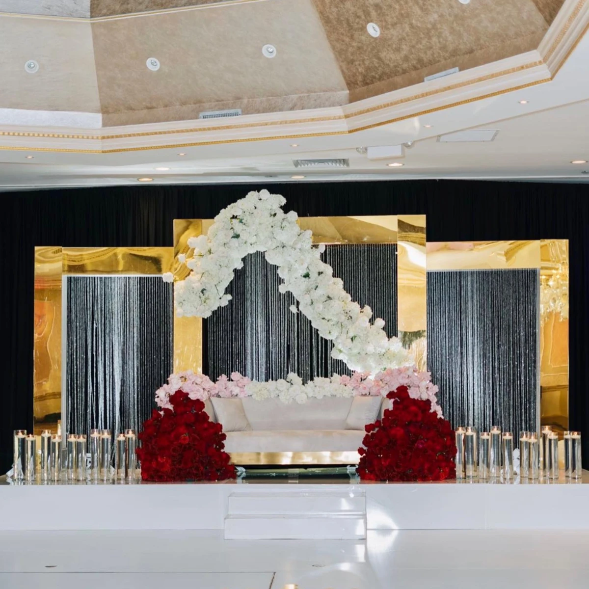 square Shape Backdrops Wedding Decoration Stage Party Supplies Event Backdrop for  Rental  Hotel Banquet Event Wedding 1015