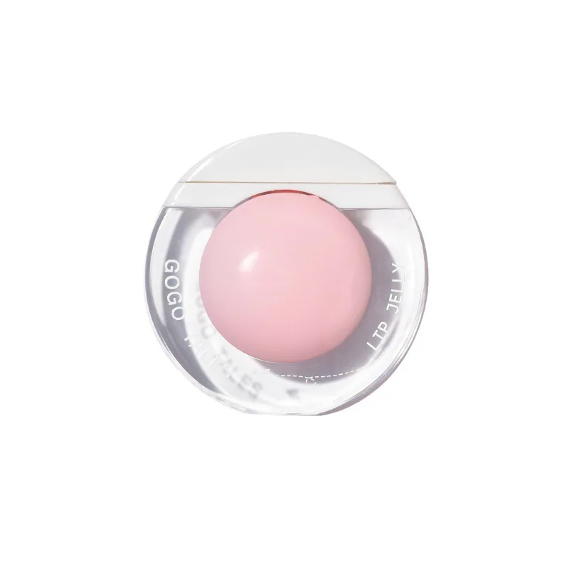 Gogotales Small Round Ball Water Gloss Mirror Lip Gloss Lipstick Is Not Easy to Stick to Cup Lip Gloss Lipstick