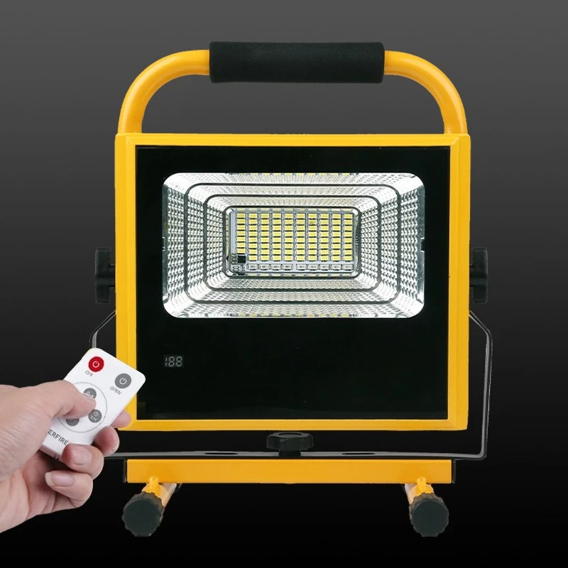 VOLODYMYR LED Portable Rechargeable Floodlight Outdoor Emergency Engineering Lighting Multi-Functional Floodlight