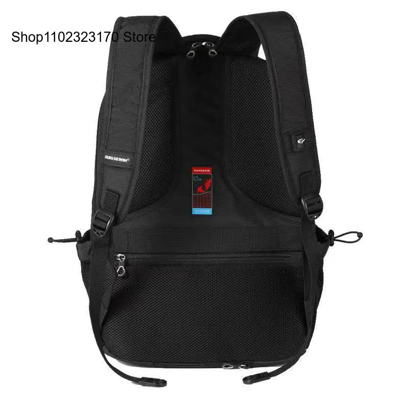 40L Travel Bag College School Bag Swiss-Multifunctional 15.6 Inch Laptop Backpack Durable Nylon Water Resistant Bags