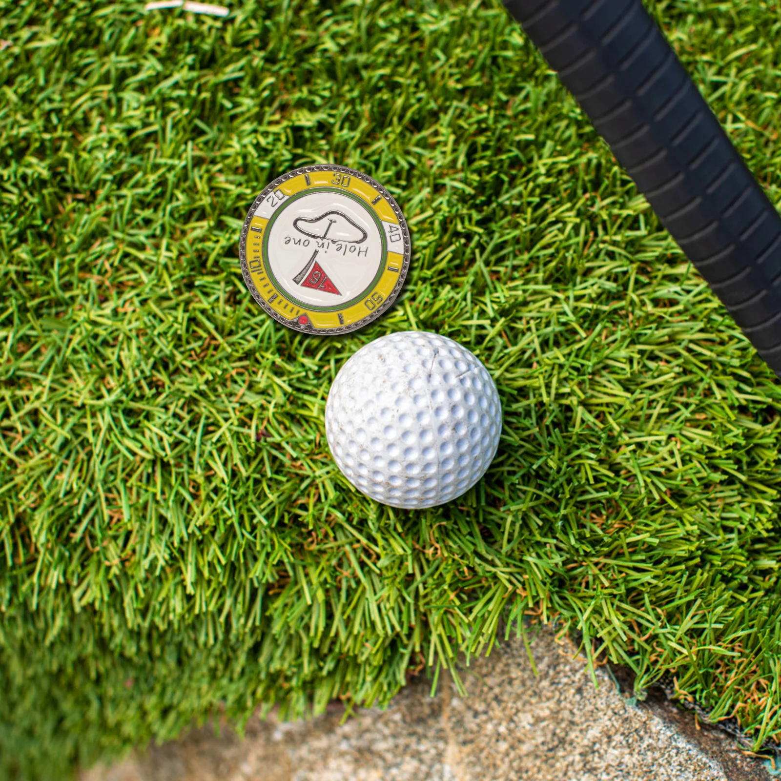 Golf Ball Marker High Precision Durable ABS Plastic Portable Golf Ball Marking Tool Stable Structure Long-Lasting Outdoor