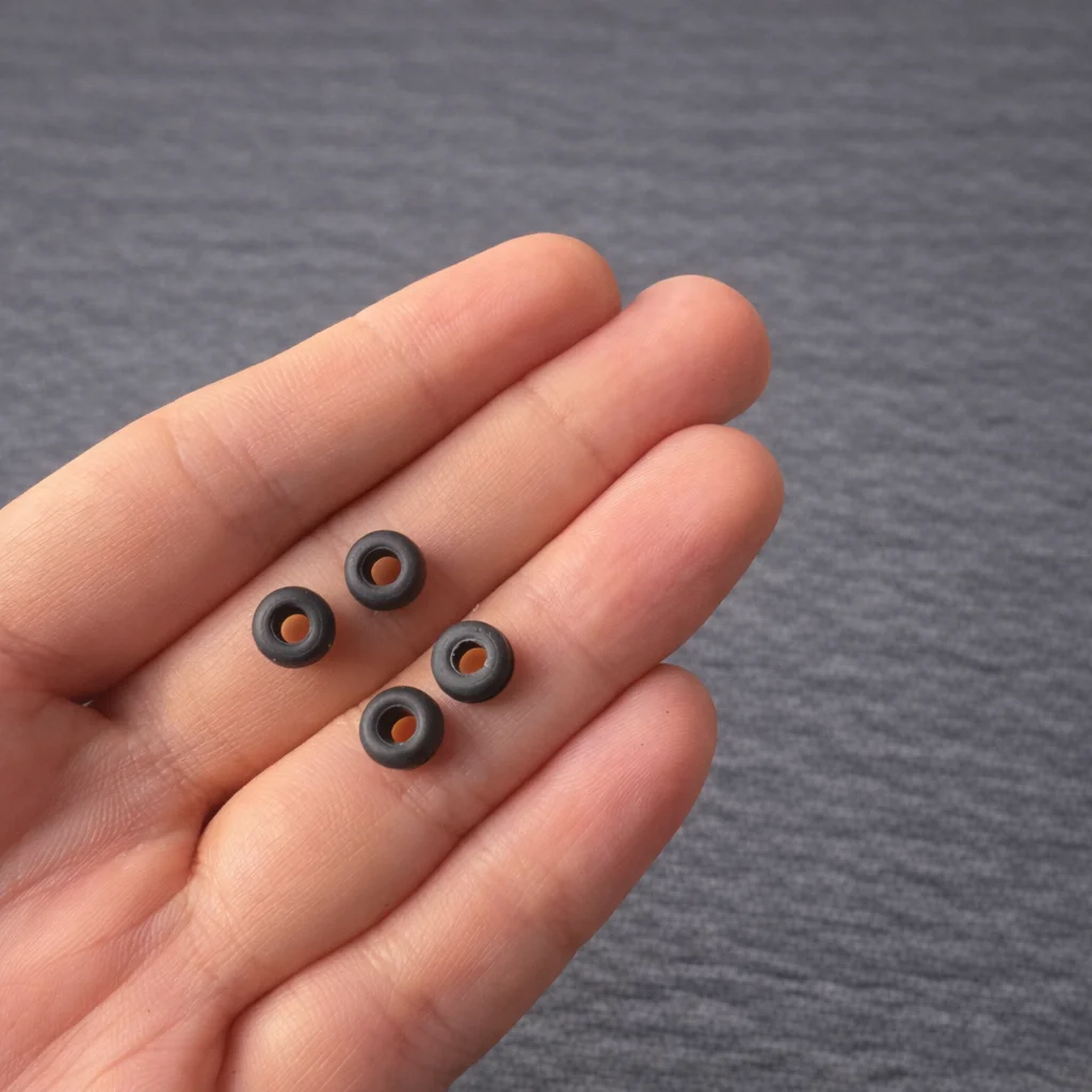 Precision Rubber Grommets for SME Tonearm Base, Anti-Vibration Damping Parts, 4pcs Set, Not Ordinary Washers