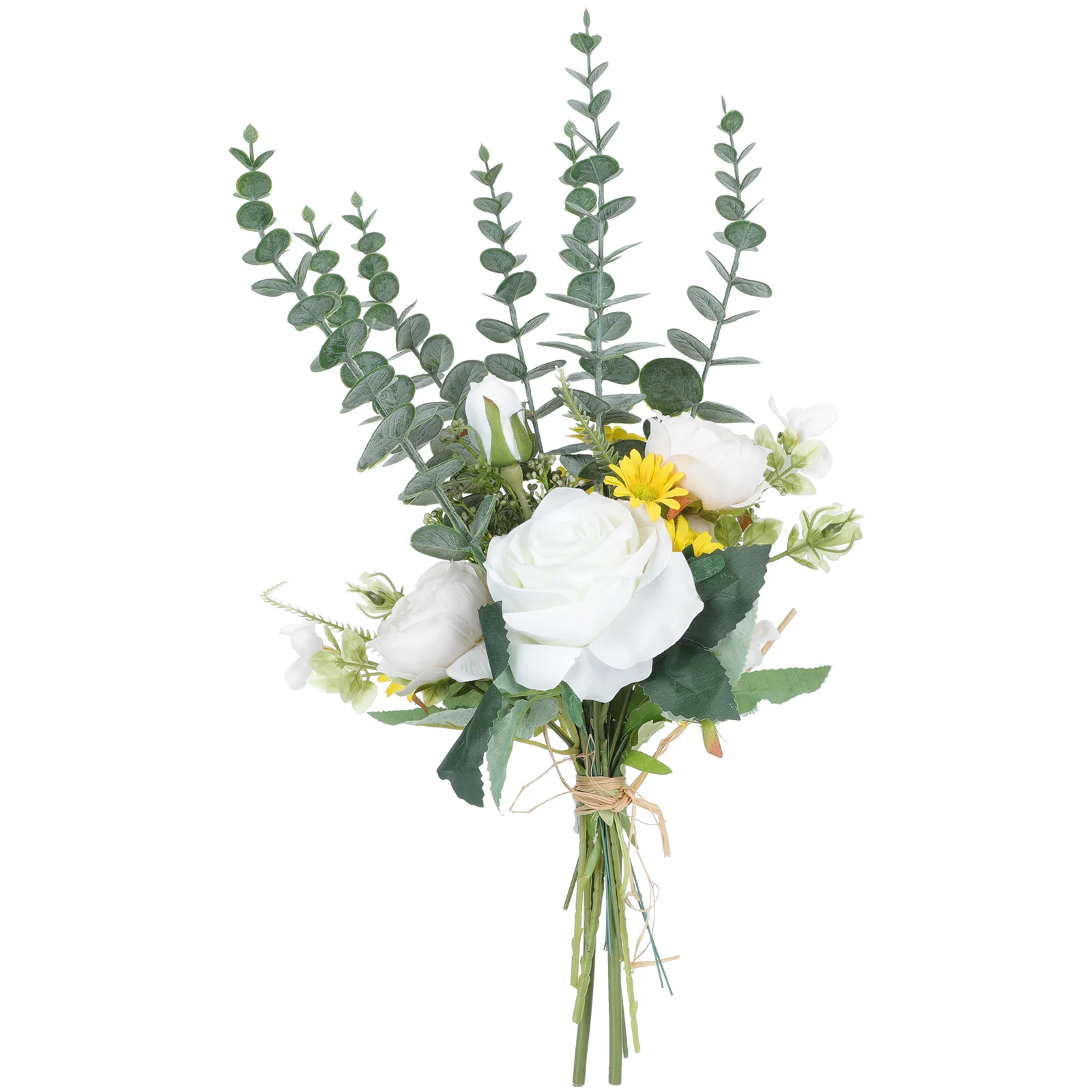 

1pc Simulation Flower Bouquet Artificial Floral Arrangement For Home Decor Party Wedding Indoor Outdoor Decoration Autumn