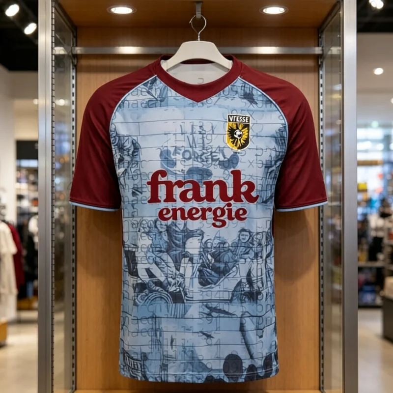 

2026 Men's Kids Breathable Football Jersey Quick-drying Sports Away Male Gift Top Adult Soccer Game V-Vitesse Hot Parent-child