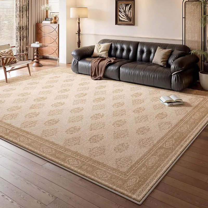 

Современный Простой Геометрический Ковер, Мягкий Пушистый Минималистичный Коврик для Спальни и Гостиной, Нескользящий Напольный Коврик, Декор для Дома, Ковры и Покрытия для Пола