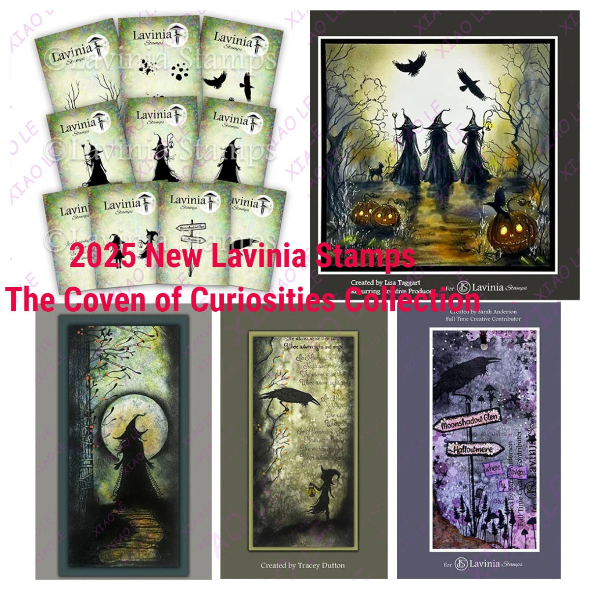 

New Lavinia The Coven of Curiosities Collection Clear Stamps Scrapbook Diary Decoration Embossing Template Diy Greeting Card
