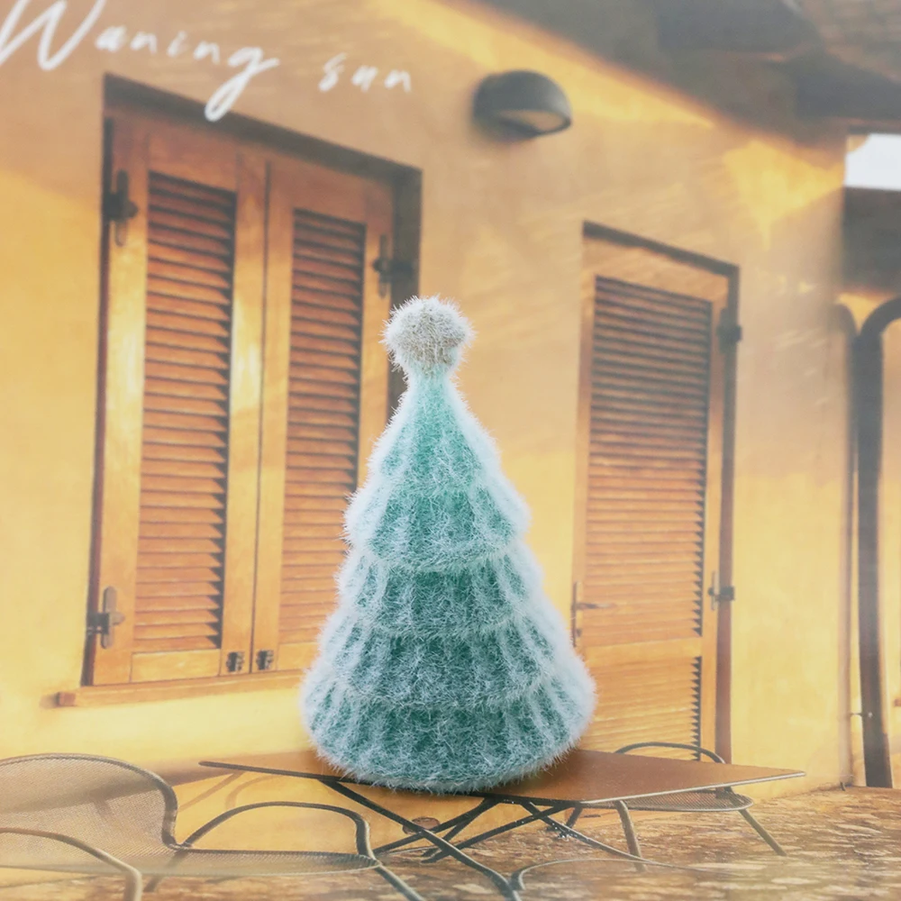 

WZNB 2pcs Resin Flocking Small Christmas Tree Ornaments Charms Jewelry Making Car Desktop Decoration Ornaments