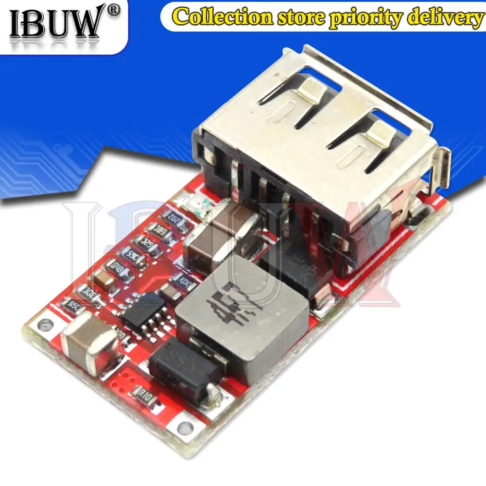 5PCS 6-24V 12V/24V to 5V 3A CAR USB Charger Module DC Buck step down Converter 12v 5v power supply module