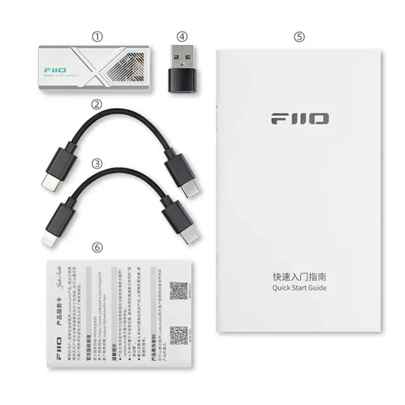 FiiO KA13 Portable Decoding Ear Amplifier Dual Core Performance Android Compatible Lossless HIFI & Balanced Headphone Amplifier
