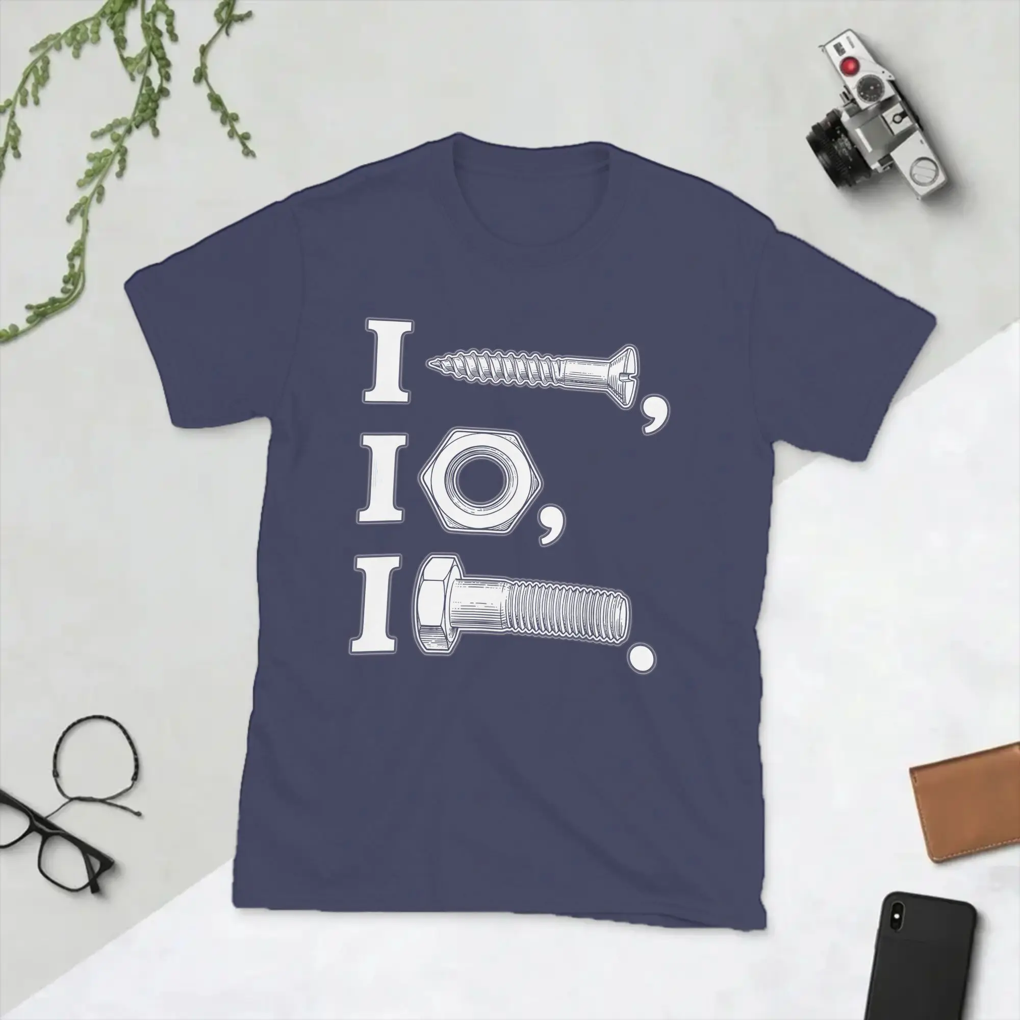Funny I Screw I Nut I Bolt Funny Proud Mechanic Car T-Shirts for Men O Neck Pure Cotton T Shirts Tee Shirt Printed Clothing