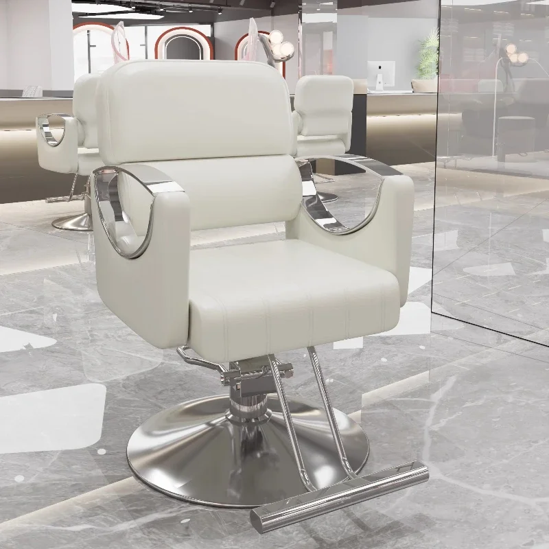 

Профессиональные простые парикмахерские стулья с завивкой и краской, модные эргономичные удобные кресла для салона, скандинавская современная мебель Sillon Barbero