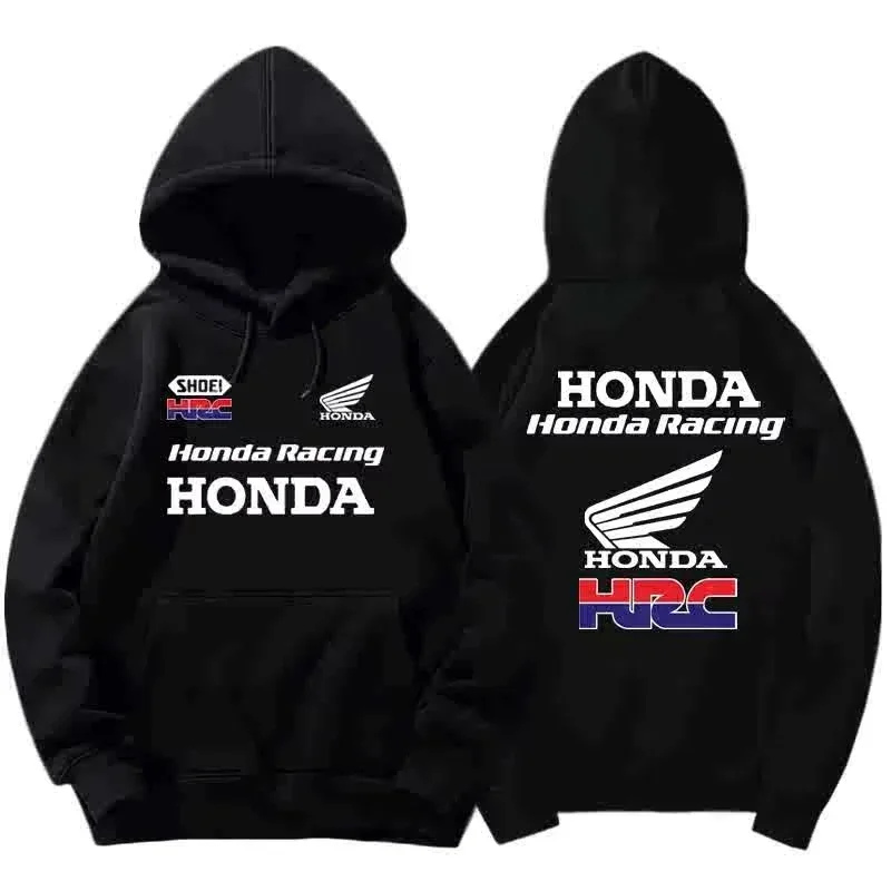 Honda Crb Non-double Golden Wing Motorcycle Racing Wear Around Men's and Women's Cycling Enthusiasts Hoodie Hoodie