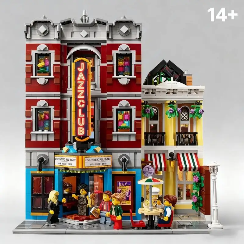 

НОВЫЙ 2025 В наличии подарок на день рождения, 2899 шт., украшение для дома, клуб, совместимый с 10312, настольный орнамент, праздничный подарок