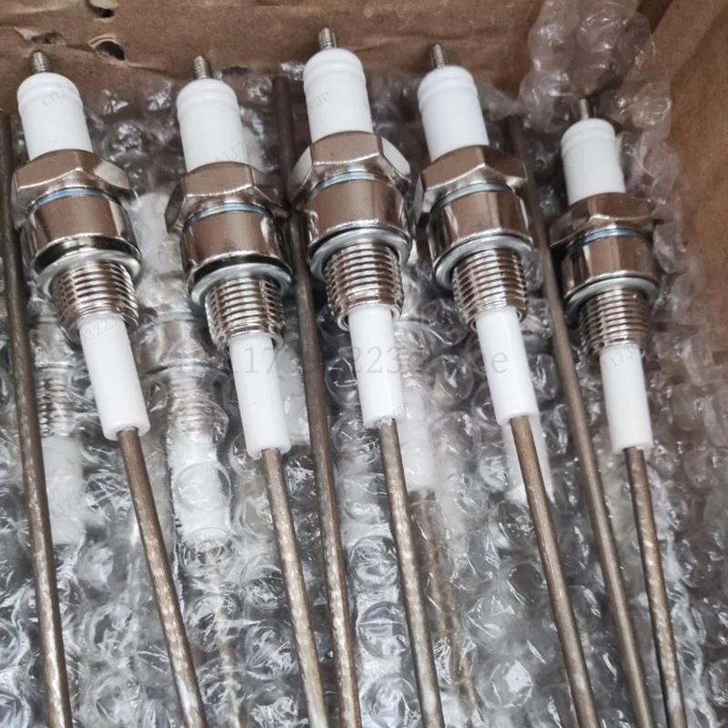 df Gas Industrial Furnace Ignition Needle Ceramic Electrode Burner Spark Probe Kiln Level Probe Replacement Accessory