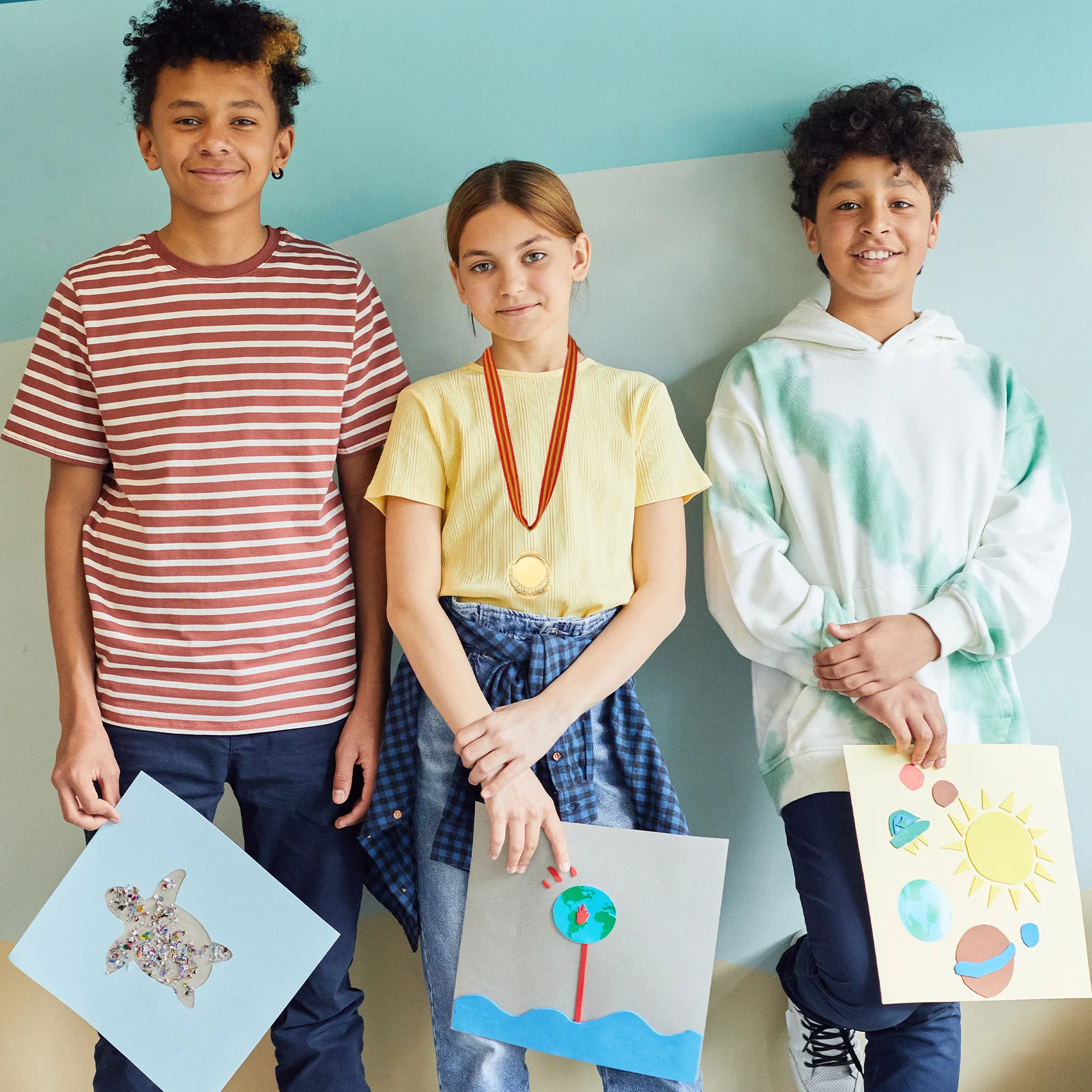 12 قطعة أشرطة ميدالية أحمر أبيض جائزة اسهم المنافسة الرياضية حفلة لصالح الرقبة الأشرطة مقصوصة السنانير