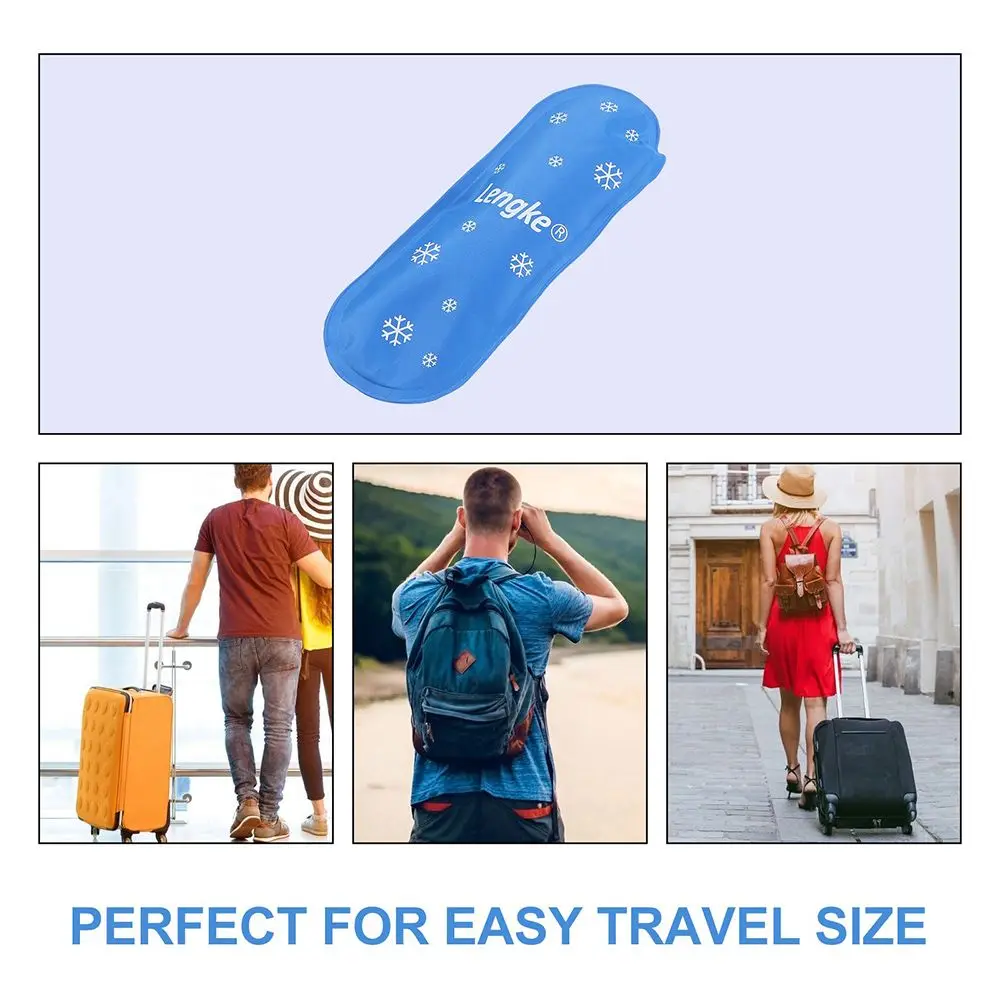 1pcs Cold Gel Ice Pack Protector Pill Refrigerated Ice Pack Diabetic Insulin Cooling Bag Cooler Insulation Organizer Travel Case