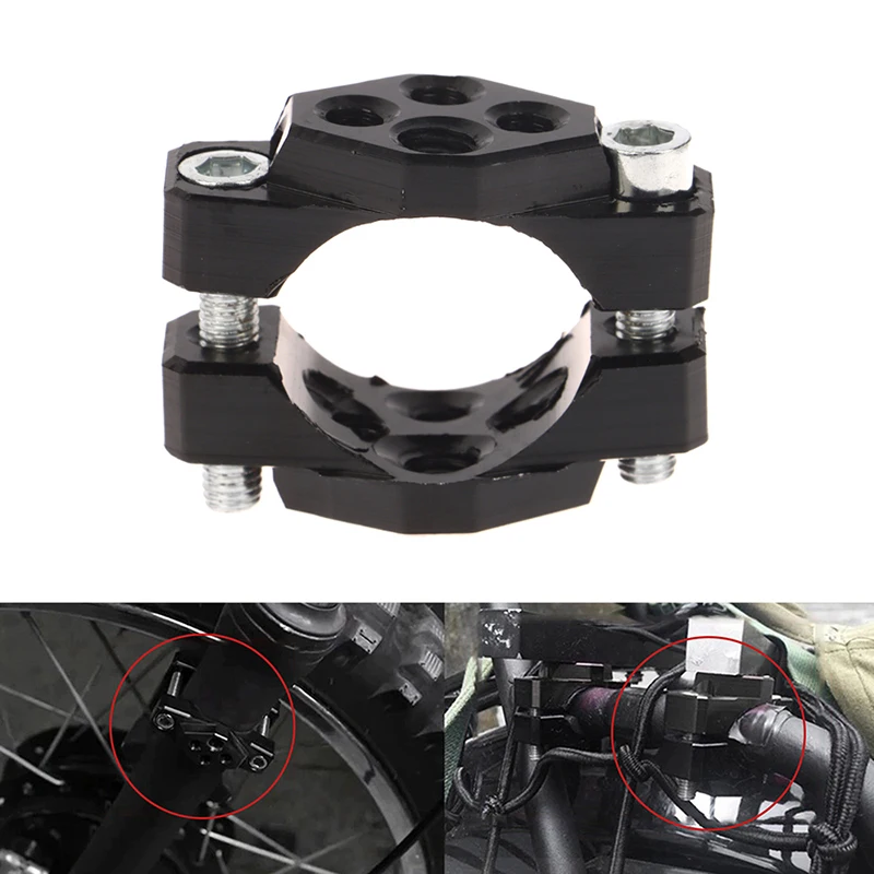 

Universal 22-32MM Bracket Motorcycle Handlebar Bumper Mount Clamp For LED Spotlight Fog Turn Signal Lights Metal Accessories