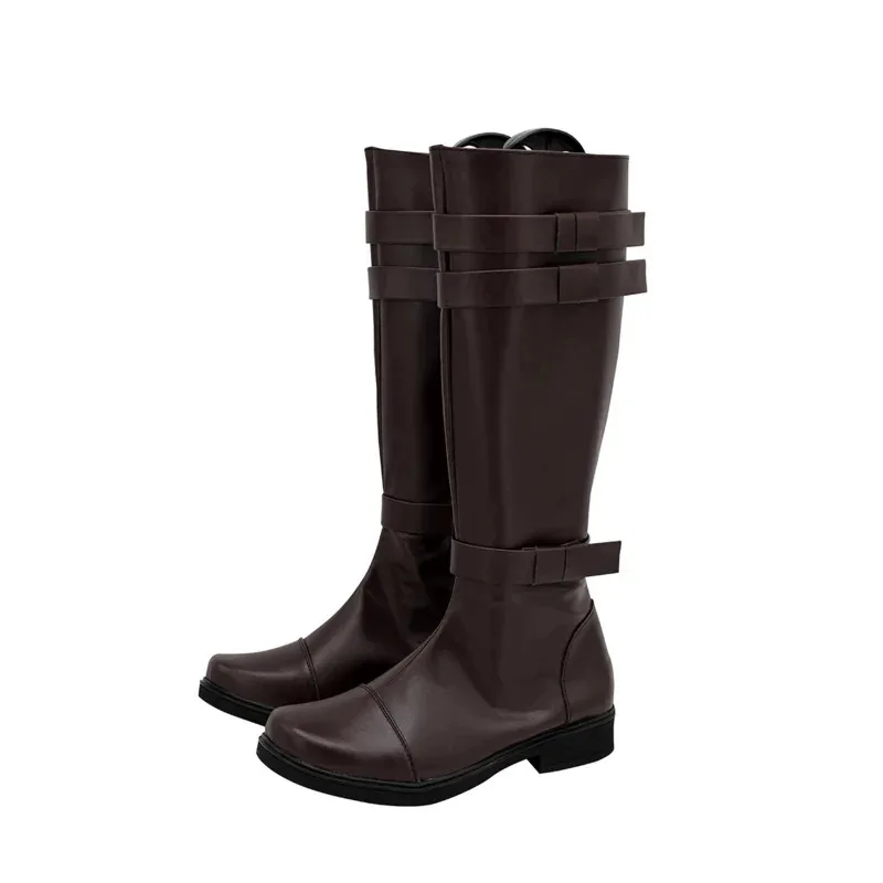 aa Bear House 002 Jedi Knight Obi-Wan Kenobi cosplay boots brown leather shoes custom made any size for unisexWAT99 ★ ★