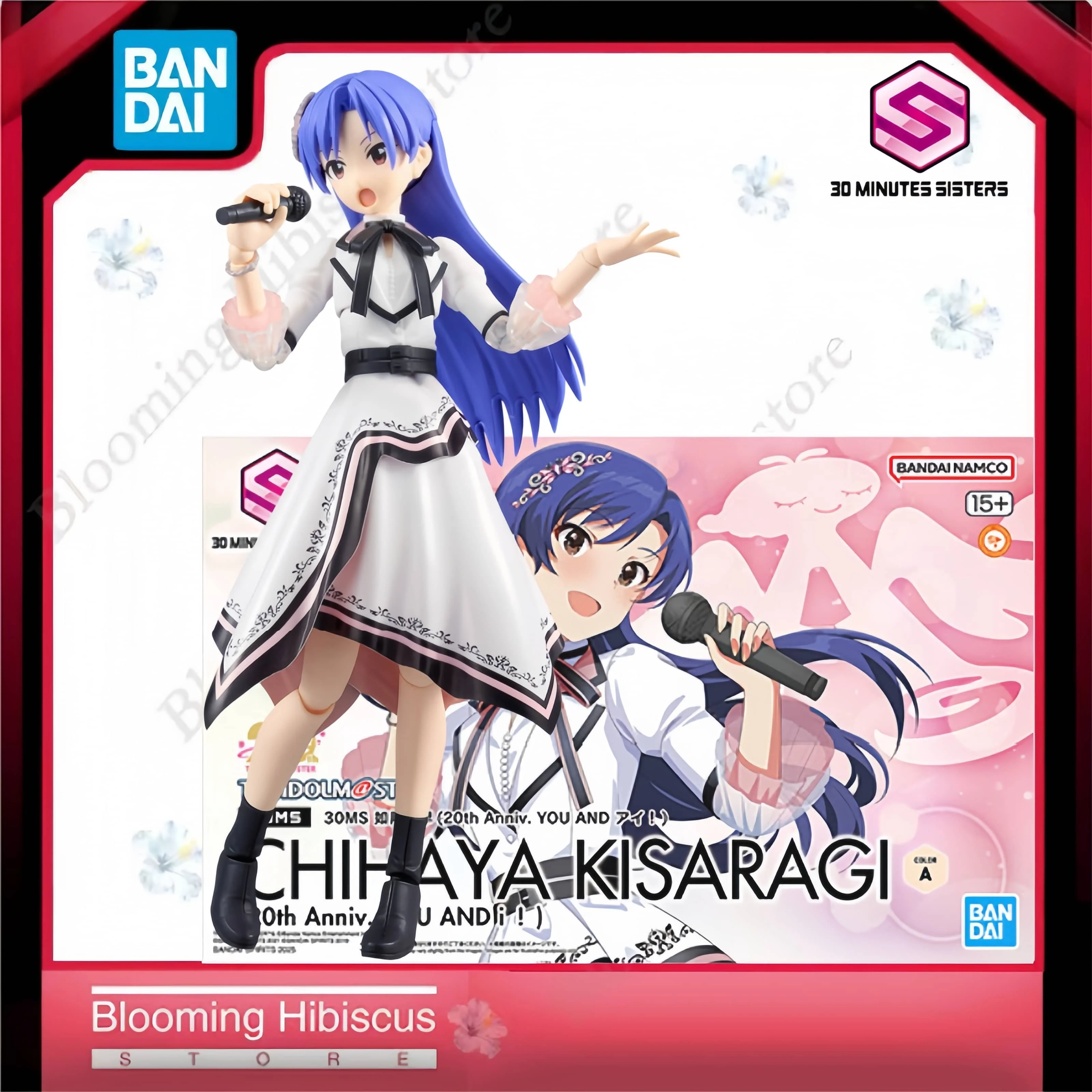 

Bandai 30MS Chihaya Kisaragi (20th Anniv. YOU AND !) [Color A] Anime THE IDOLM@STER Original Model Kit Action Figure Toys Gifts