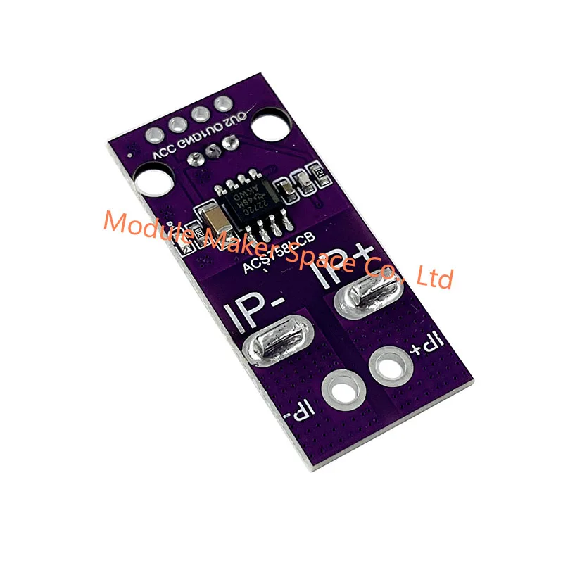 ACS758 ACS758LCB-050B 100B-PFF-T Hall Current Sensor Module Linear Analog AC DC 3.3V-5V 50A 100A 150A 200A RC Model Connector