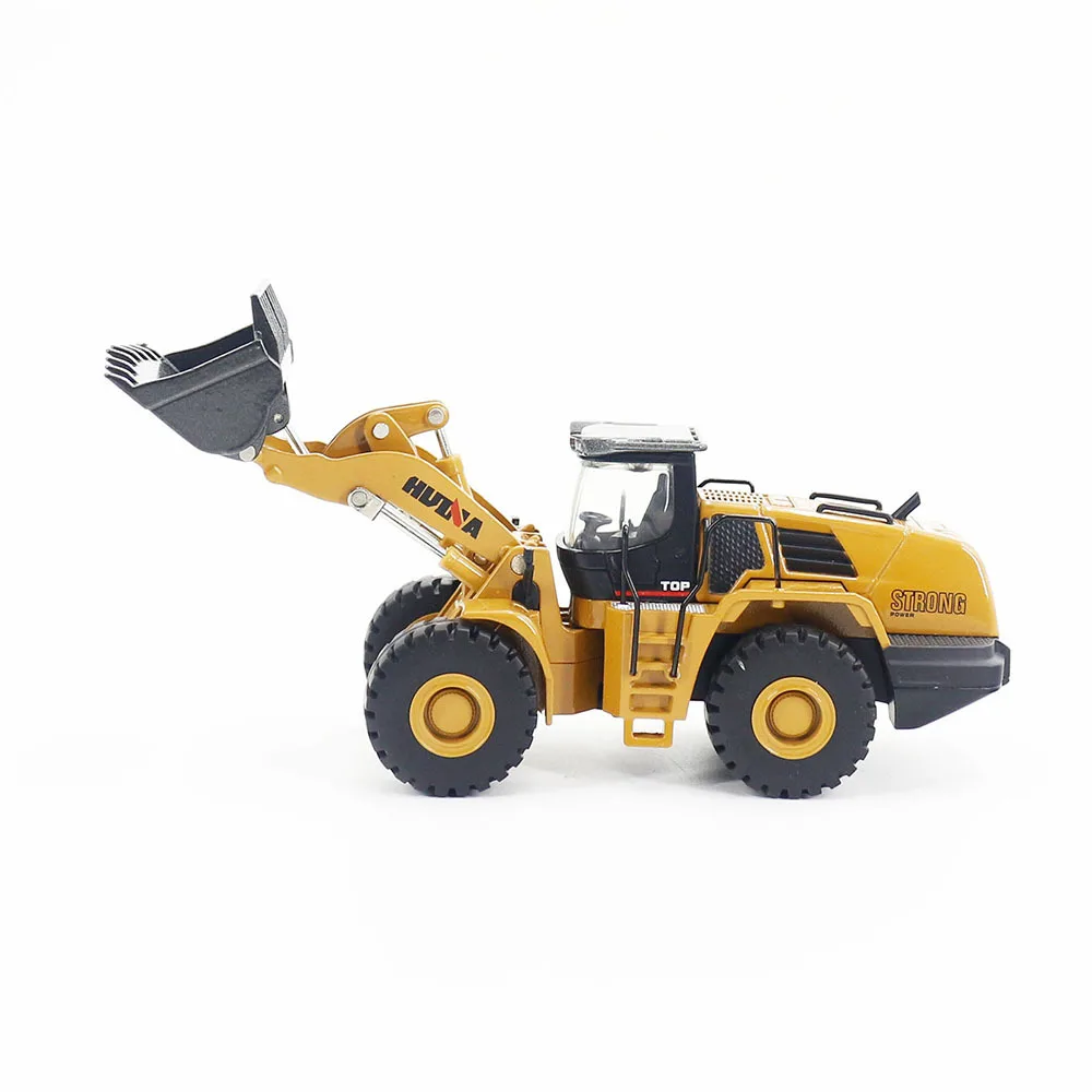 Huina 1:50 Model Children's Toy Car Tractor Excavator 1700/1710-2 Gift Box