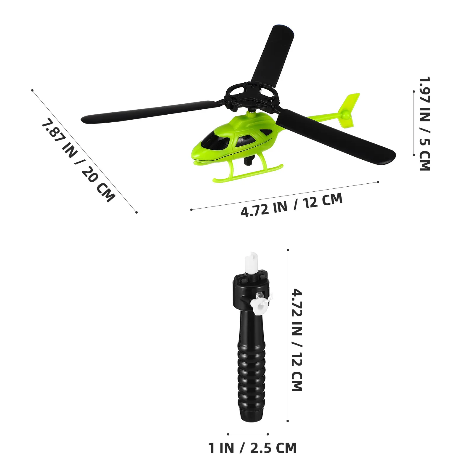 5Pcs DIY Pull String Flying Airplane Kids Helicopter Assembly Educational Gift Flight Plane Kids Helicopter Toy