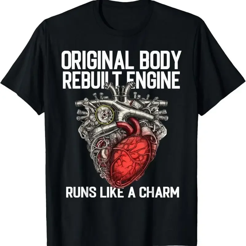 Funny Open Heart Surgery Bypass Survivor Recovery For Men T Shirt