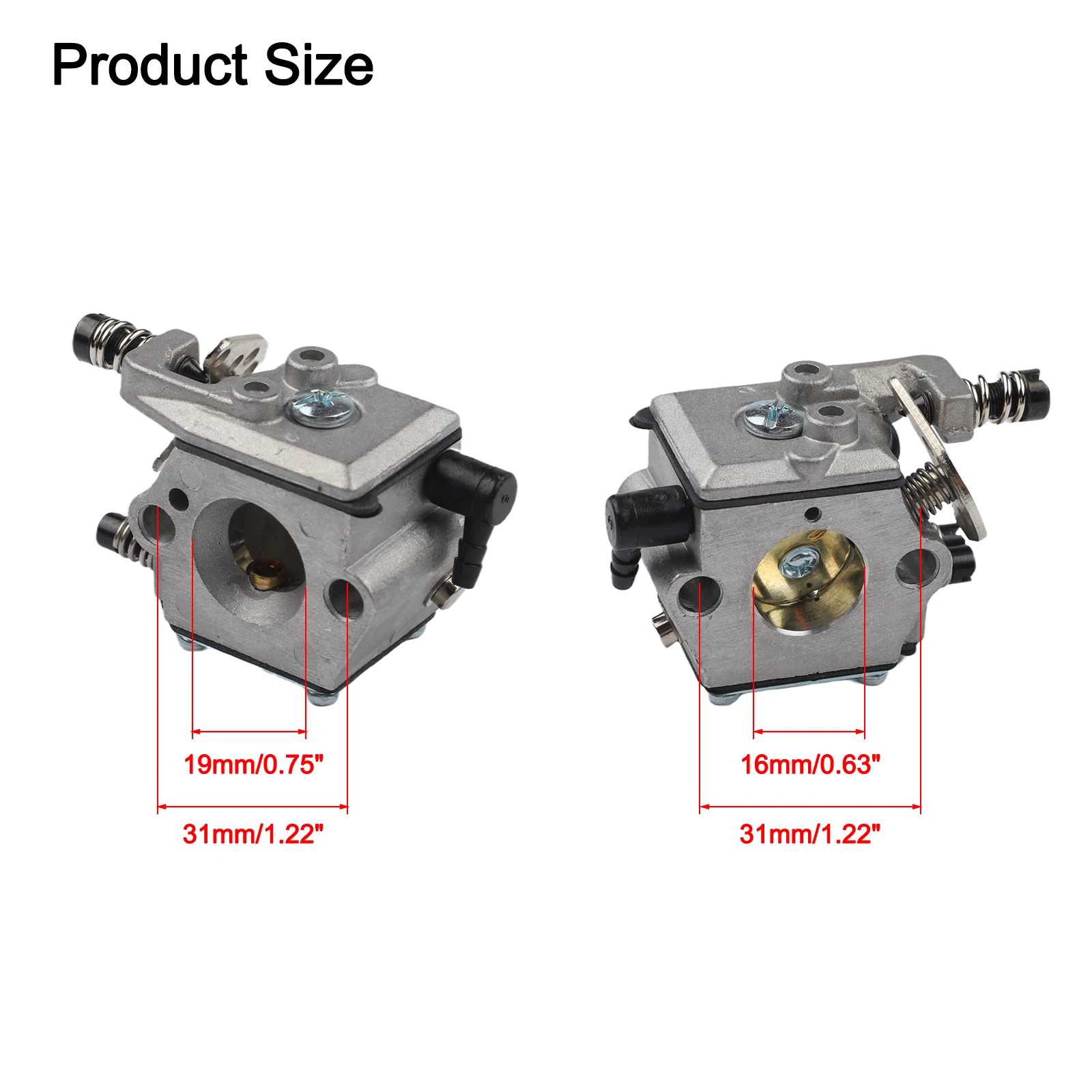 Carburetor Kit for Chainsaw For 009 010 011 012 with Air Filter and Fuel Line to Enable Consistent Engine Operation
