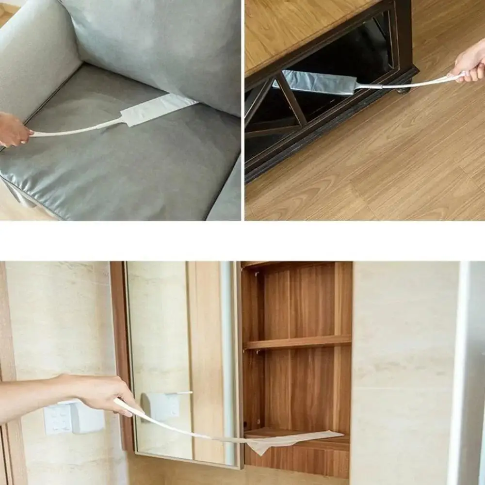 Bendable PP Electrostatic Duster Dust Cleaning Mop Household Furniture Cleaning Tools Accessories Supplies