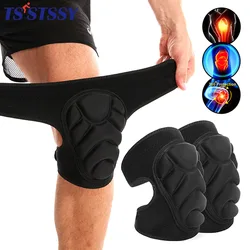 1Pair Anti-Collision Elbow Knee Pads Support with Thick EVA Foam for Gardening, Cleaning, Construction Work, Flooring,Volleyball