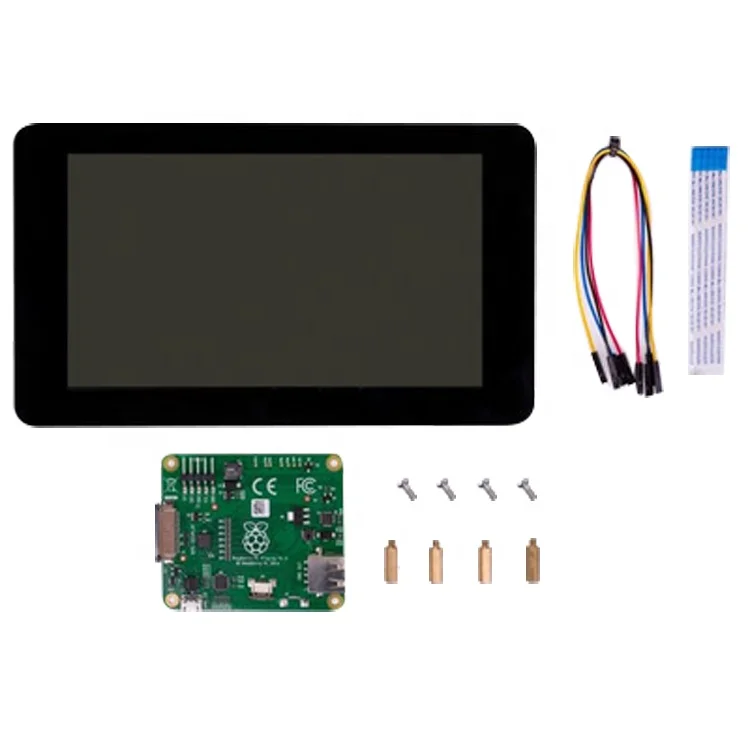 7-Inch LCD Module MIPI DSI Controller Development Board Raspberry Leather Accessories Original Touch Screen Monitor
