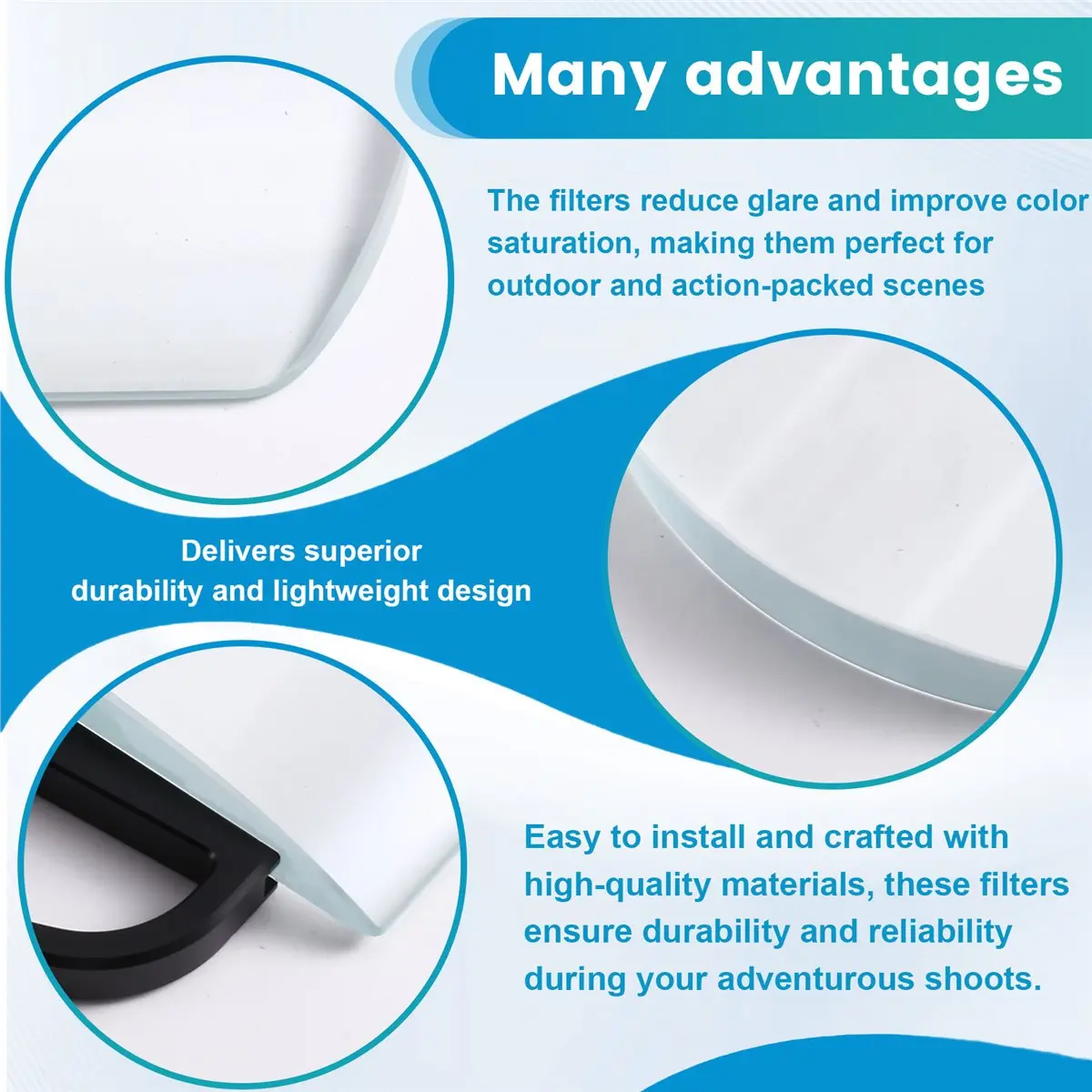 [For Wholesaler]150mm Super Speed Prism Filter Special Effects Photography Ghost for Photo Video Photography SLR Camera Lens