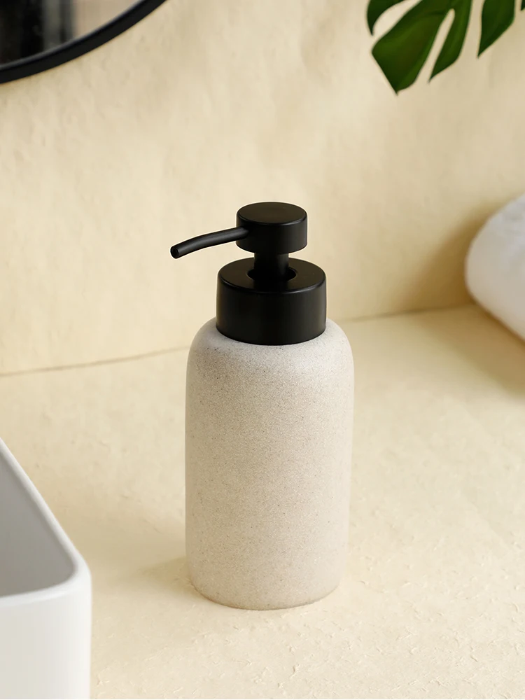 Foaming Bathroom Countertop Soap Dispensers Foaming Pump Bottles Refillable Foam Liquid Hand soap bottle for Bathroom Vanities