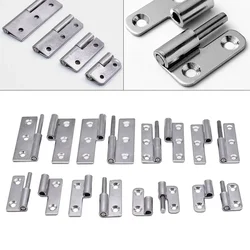 Detachable Hinge 2/2.5/3/4 Inch Stainless Steel Flag Shape Hinge For  Aluminum Door Bathroom Slip Joint Removable Hinge Hardware