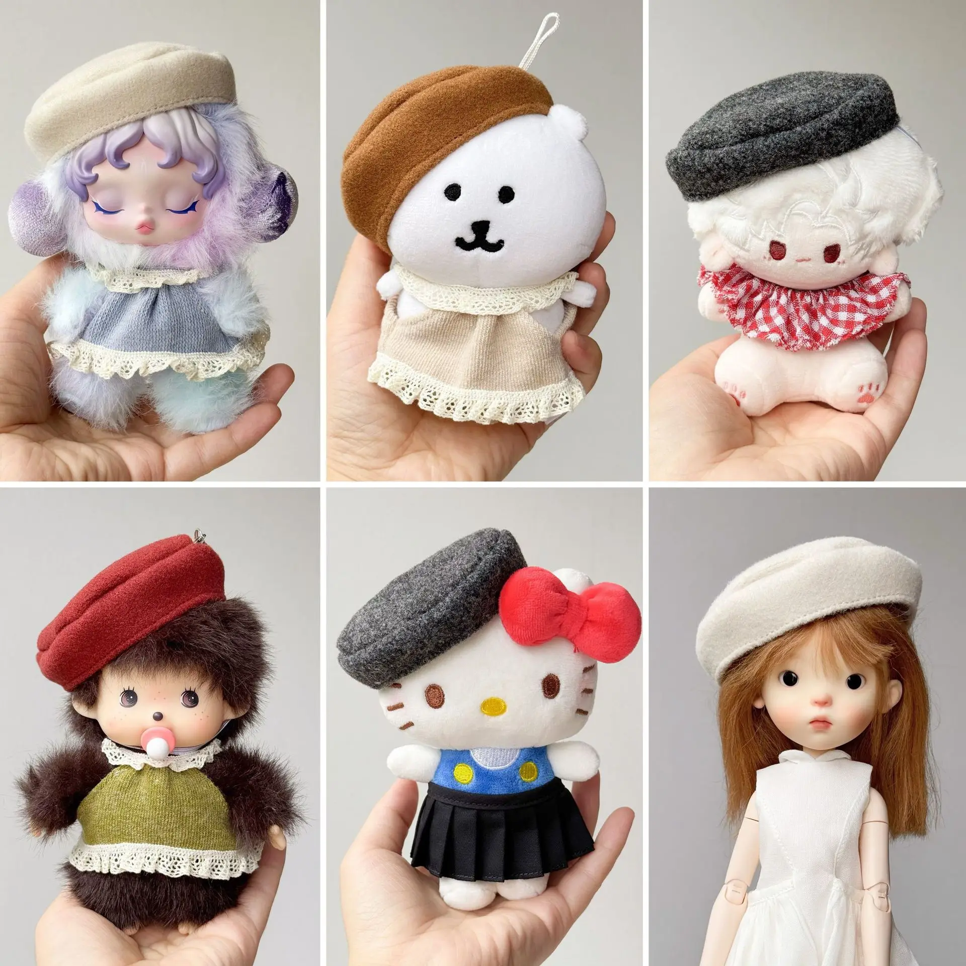 ชุดตุ๊กตาแฟชั่นสไตล์เสื้อสายเดี่ยวสุดน่ารักจากซีรีส์ Skullpanda Sleepless Theater