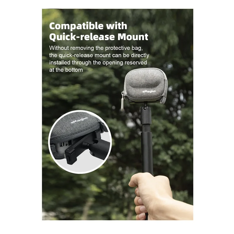 N34R-AMAGISN حقيبة الجسم ل GO 3 حافظة صغيرة للتخزين كاميرا رياضية استبدال أجزاء حقيبة التخزين