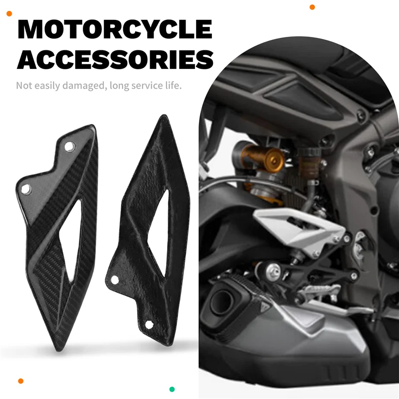 

AW-Foot Pedal Heel Guard Plates Decoration Motorcycle Guard Plates Decoration Guard Plates Decoration For Triumph