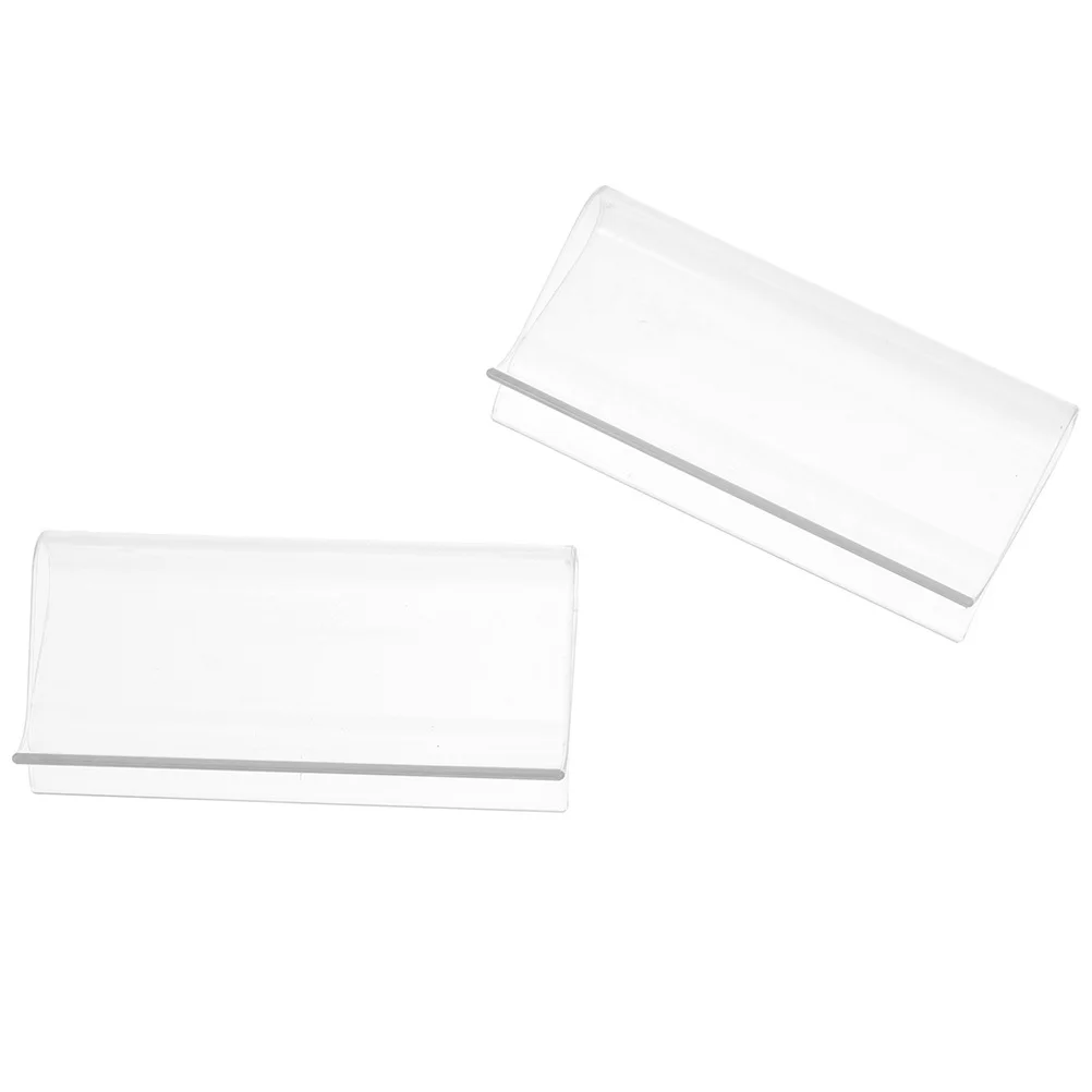 

2pcs Roller Blind Fixing Clips Plastic Window Shade Grips For Office Home Use Rolling Curtain Pulls Accessories Transparent
