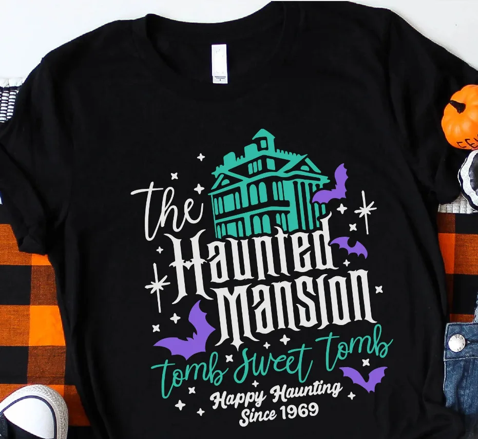 The Haunted Mansion Shirt, Halloween Party Shirt, Tomb Sweet Tomb Happy Haunting