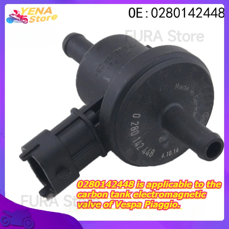 

The engine variable valve timing (VVT) 0280142448 is applicable to the carbon tank electromagnetic valve of Vespa Piaggio.