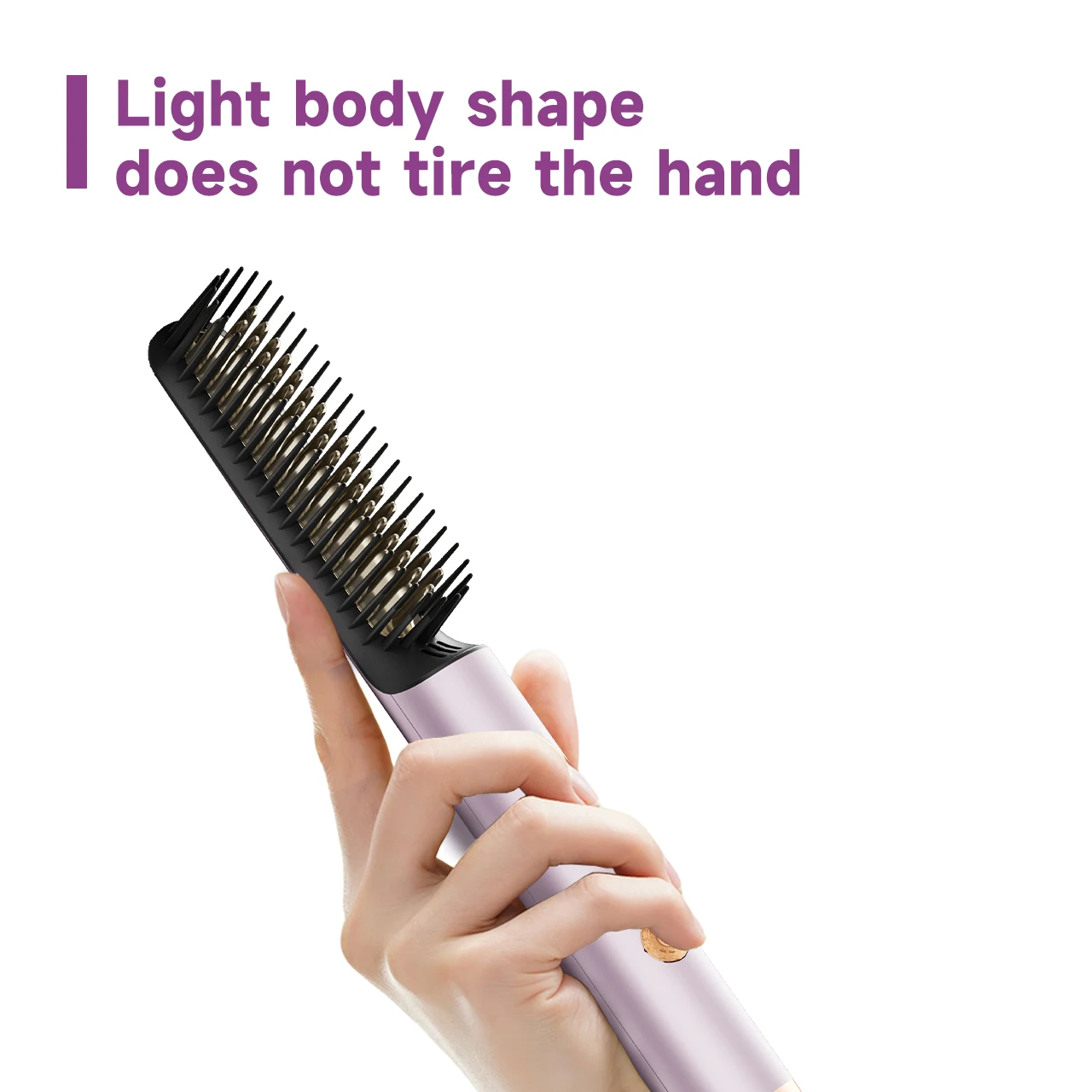 

Профессиональный выпрямитель для волос, расческа-3000 Вт, отрицательные ионы, 3 настройки температуры, быстрый нагрев PTC, покрытие эфирного масла, без вьющихся волос