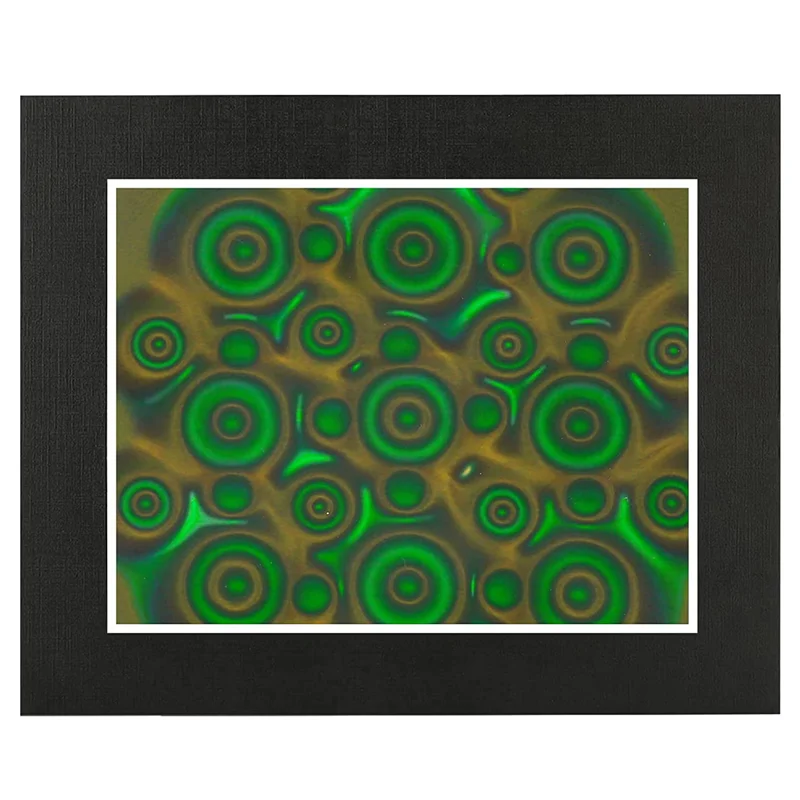 A95G Magnetic Field Observation Film 4X6 Inch, Reusable Magnetic Observation Film, Magnetic Flux Display Sheet
