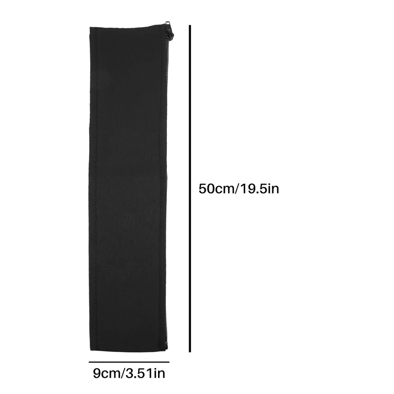 Y17A 4 Pack Cable Tidy Tube For TV Computer Home Entertainment,Cable Management Zipper Sleeve Cable Organisers Sleeve