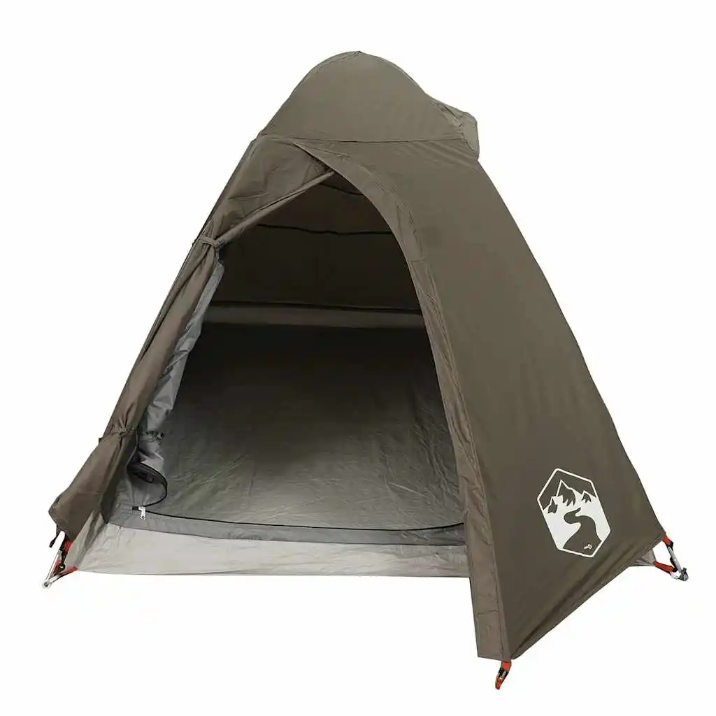 Wasserdichtes Tarnzelt für 2 Personen, Kuppelzelt, Lichtundurchlässig, Winddicht, Campingzelt für Festivals, Wandern, Backpacking, Camping, Angeln – Detail 30