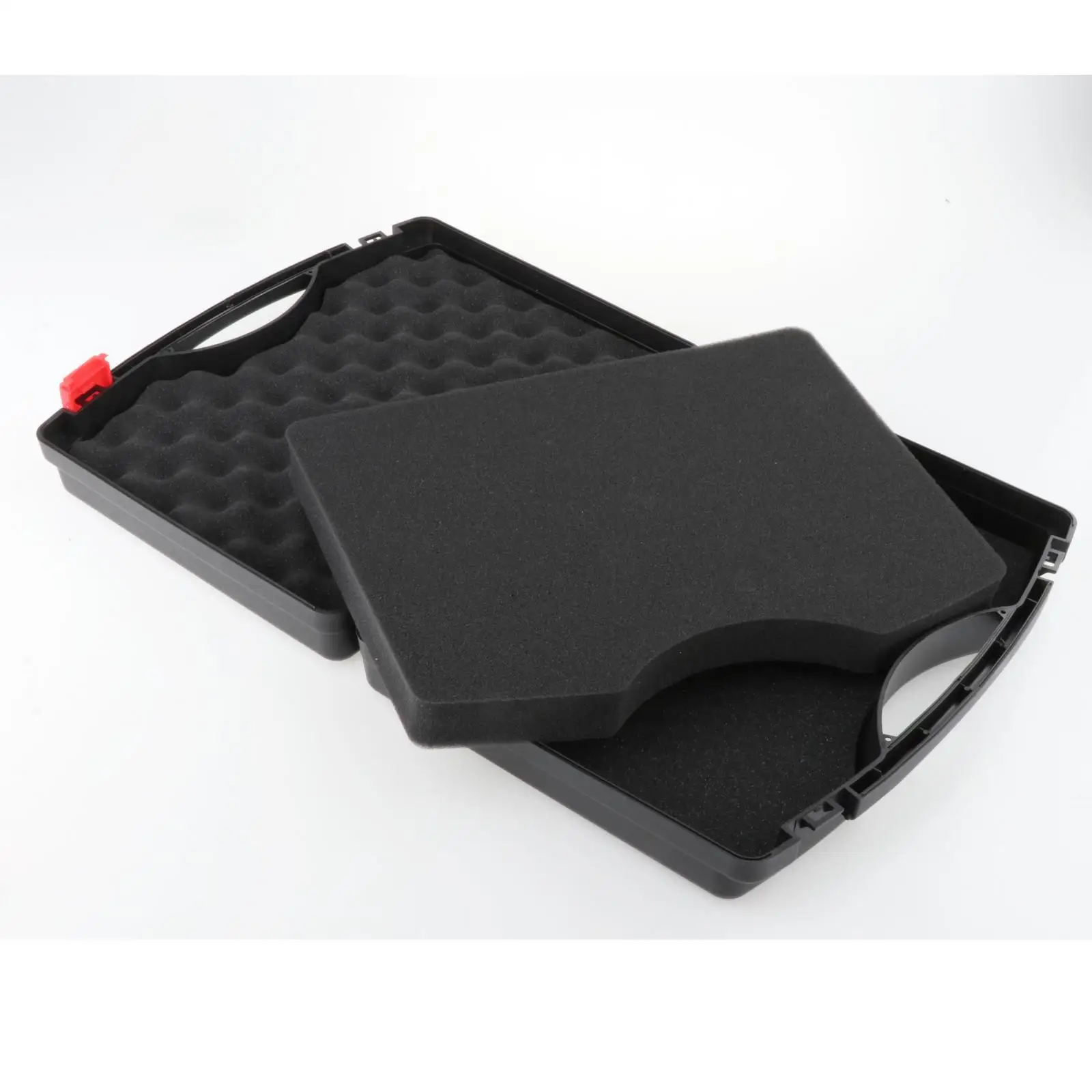 Shockproof Waterproof Tool Storage Box with Removable Sponge Large Plastic Suitcase for Camera Accessories