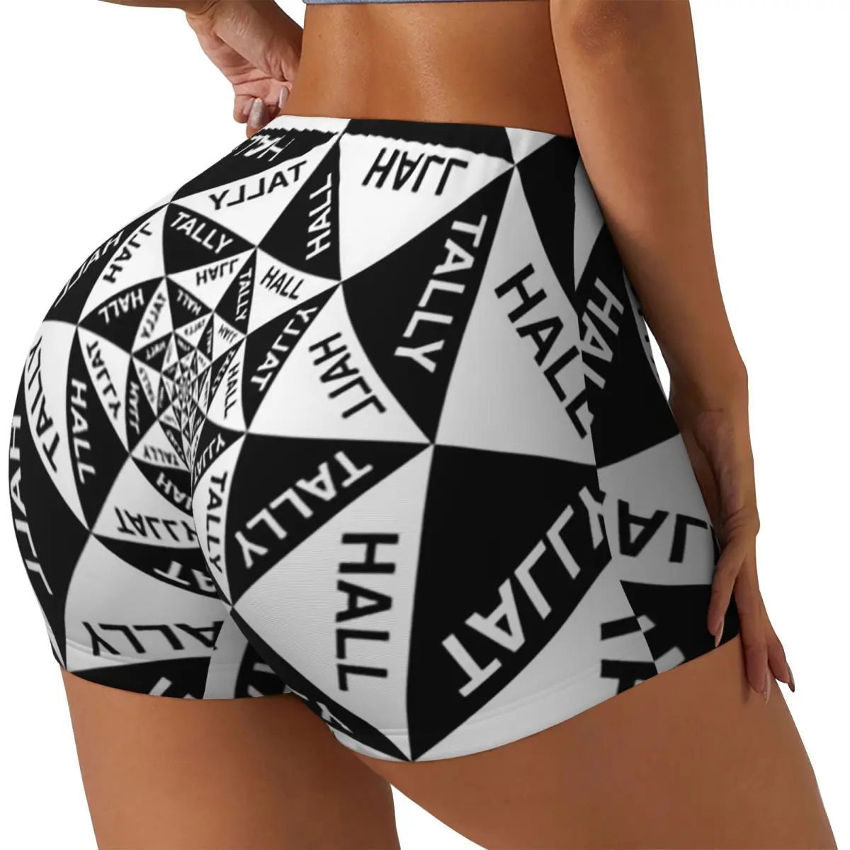 

Новинка на заказ 02, шорты для бега с логотипом Tally Hall Band Genre Indie Pop, женские шорты для бега в тренажерном зале, спортивные шорты для волейбола, байкера, йоги